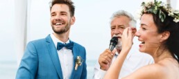 Funciones de un maestro de ceremonias en una boda. Villa Laureana