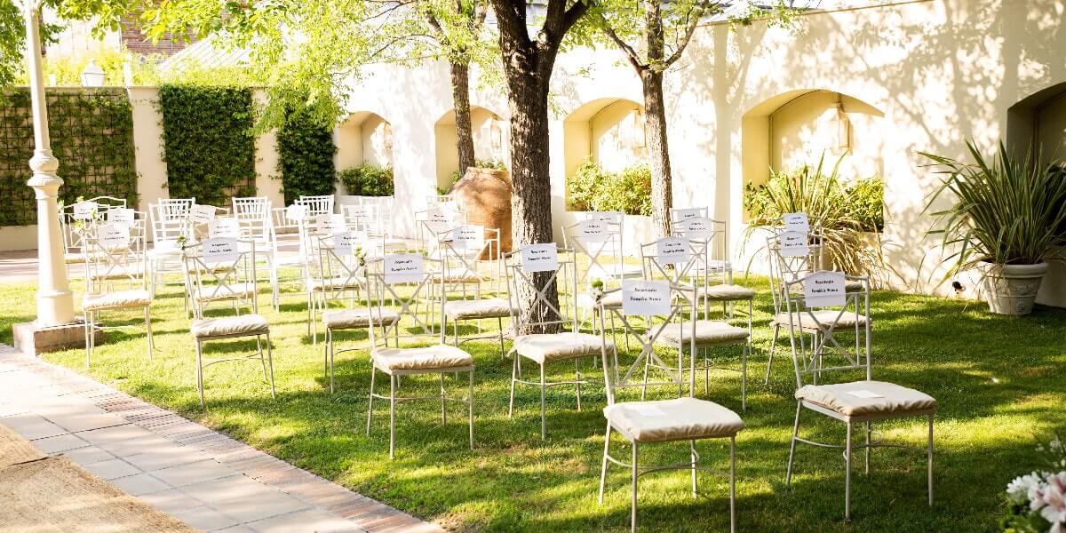 bodas de roble en el exterior